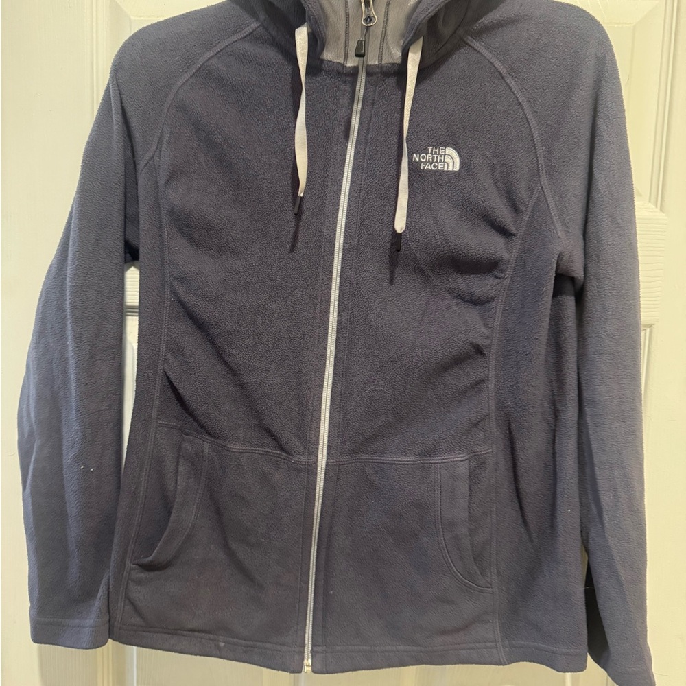 The North Face Dark Blue Hooded Fleece